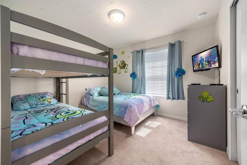 Amazing 5 Bedrooms Home With Pool/Bbq Near Disney Kissimmee Bagian luar foto