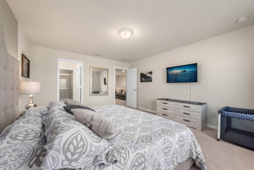 Amazing 5 Bedrooms Home With Pool/Bbq Near Disney Kissimmee Bagian luar foto