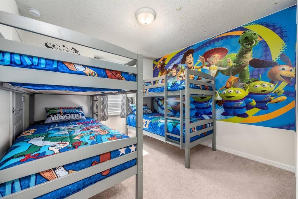 Amazing 5 Bedrooms Home With Pool/Bbq Near Disney Kissimmee Bagian luar foto