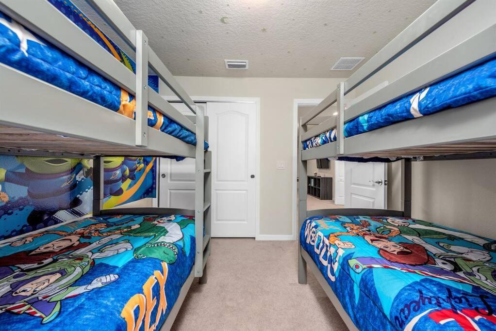 Amazing 5 Bedrooms Home With Pool/Bbq Near Disney Kissimmee Bagian luar foto