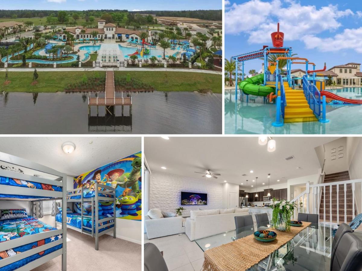 Amazing 5 Bedrooms Home With Pool/Bbq Near Disney Kissimmee Bagian luar foto